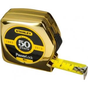 Рулетка Powerlock 5 м "золотая", STANLEY, 0-33-353