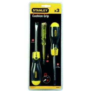 Набор отверток CUSHION GRIP из 3 шт, STANLEY, 0-65-012