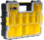 Органайзер профессиональный FatMax Deep Pro Plastic Latch, пластмассовый, 44,6x11,6x35,7 см, STANLEY, 1-97-521